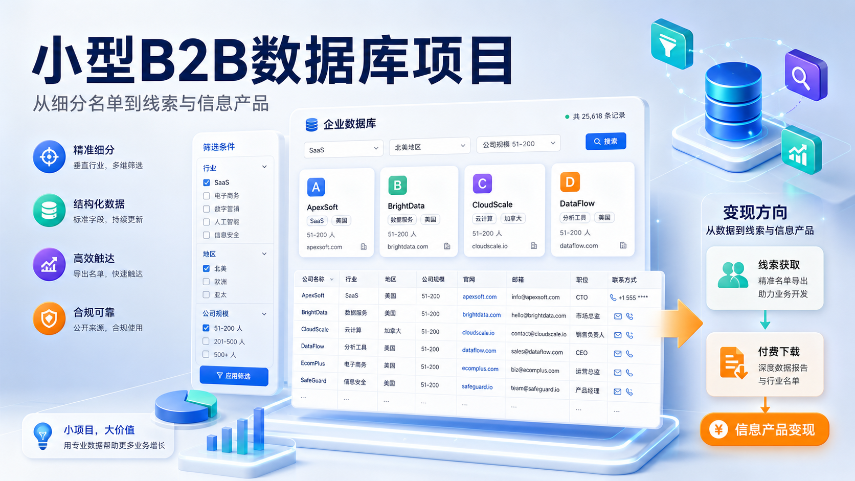 Reddit 项目案例：小型 B2B 数据库怎么做成赚钱产品